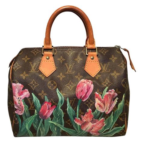 louis vuitton hand painted bags|handbags by individual artists.